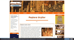 Desktop Screenshot of pesteraursilor.net